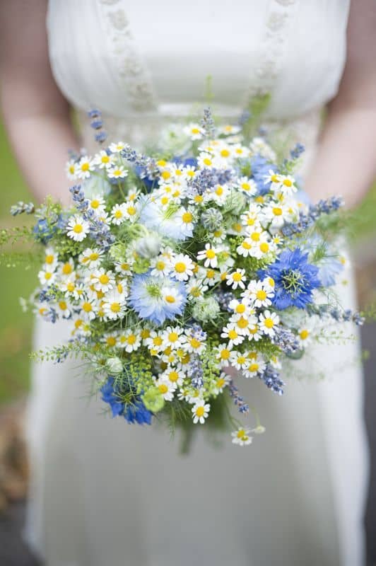 bouquet matrimonio margherite